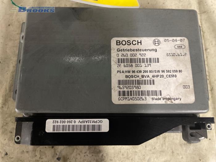 Used Automatic gearbox computer Peugeot 407 SW (6E) 2.0 HDiF 16V Price € 25,00 Margin scheme offered by Autobedrijf Brooks