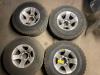 Set of sports wheels from a Mitsubishi Pajero Hardtop (V1/2/3/4), 1990 / 2000 2.5 TD i.c., Jeep/SUV, Diesel, 2.477cc, 73kW (99pk), 4x4, 4D56TDI, 1991-06 / 2000-04, V24W 1991