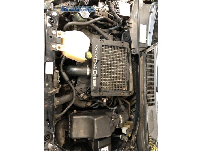 Air conditioning condenser from a Toyota RAV4 (A2) 2.0 D-4D 16V 4x4 2003