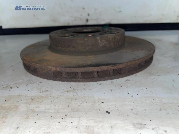 Front brake disc from a Mazda 323 Fastbreak (BJ14) 1.5 LX,GLX 16V 1999