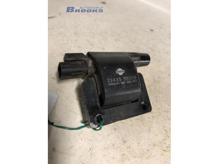 Usagé Bobine Nissan Sunny (N14) 1.6i 16V Prix € 10,00 Règlement à la marge proposé par Autobedrijf Brooks