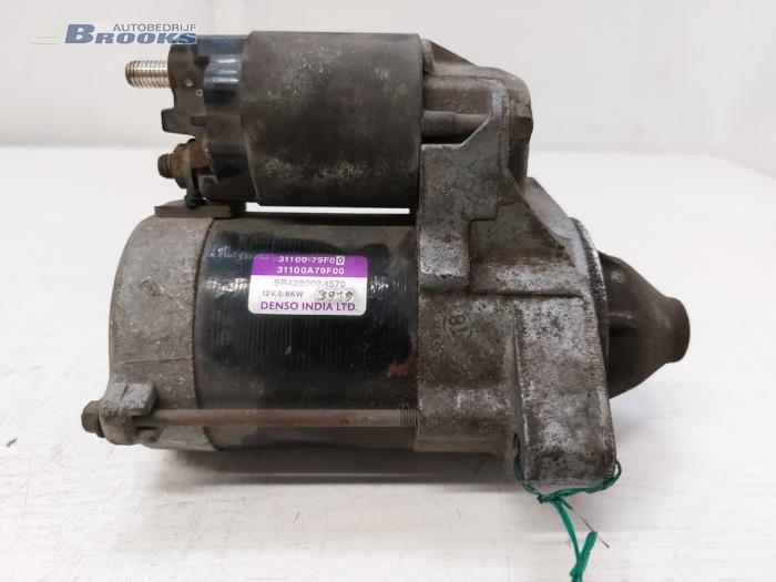 Begagnade Startmotor Suzuki Alto (RF410) 1.1 16V Pris € 15,00 Marginaltabell erbjuds av Autobedrijf Brooks