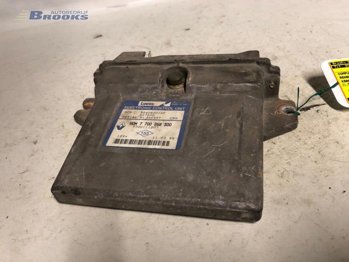 Used Engine management computer Renault Kangoo Price € 25,00 Margin scheme offered by Autobedrijf Brooks