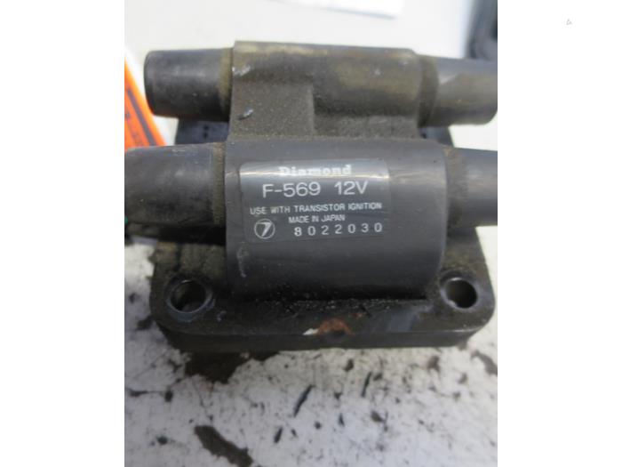 Usagé Bobine Subaru Impreza I (GC) 2.0i Turbo GT 16V 4x4 Prix € 25,00 Règlement à la marge proposé par Autobedrijf Brooks