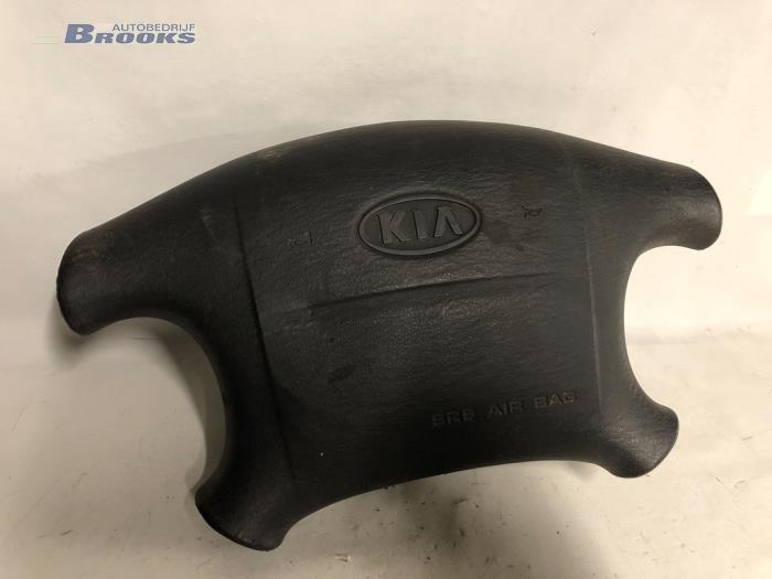 Left airbag (steering wheel) from a Kia Sportage 1997