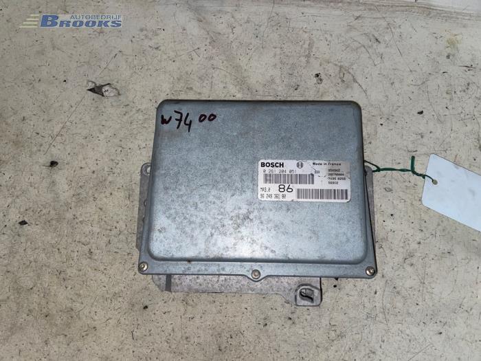 Used Engine management computer Peugeot 106 I 1.0i Price € 67,50 Margin scheme offered by Autobedrijf Brooks