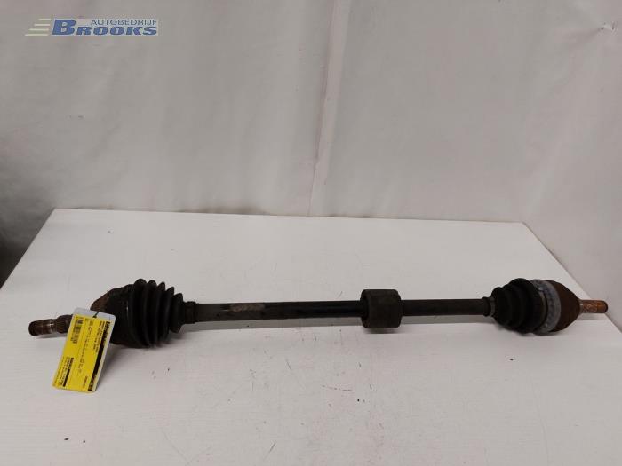 Front drive shaft, right from a Opel Astra H Twin Top (L67) 1.8 16V 2008