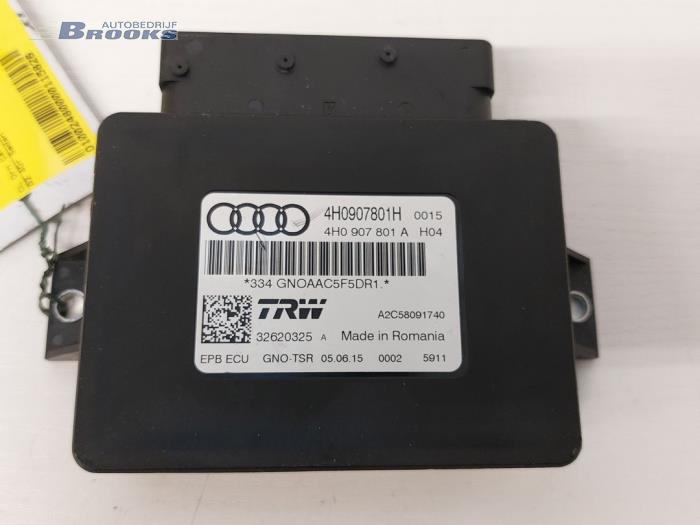 Używane Modul hamulca postojowego Audi A8 (D4) 4.2 TDI V8 32V Quattro Cena € 60,00 Procedura marży oferowane przez Autobedrijf Brooks