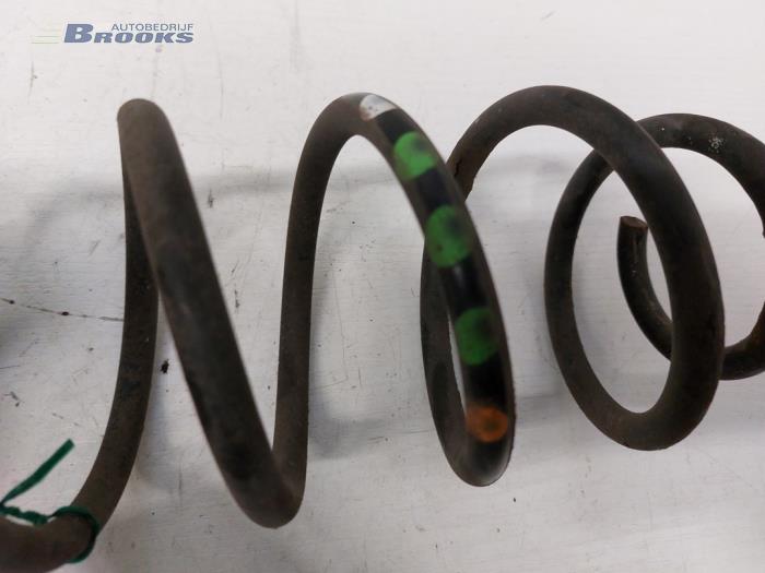 Rear coil spring from a Seat Ibiza IV (6J5) 1.6 TDI 90 2010