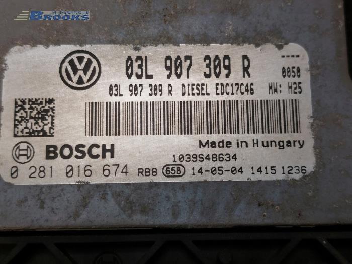 Komputer sterowania silnika z Volkswagen Caddy III (2KA,2KH,2CA,2CH) 2.0 TDI 16V 2014