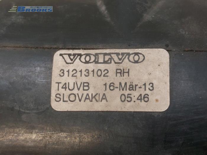 Feu antibrouillard avant droit d'un Volvo V70 (BW) 2.0 T5 16V 2013