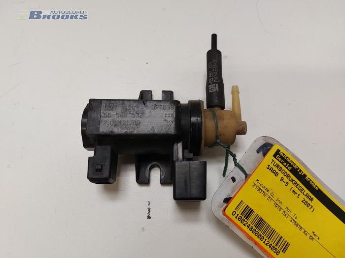 Usagé Régulateur pression turbo Saab 9-5 Estate (YS3E) 1.9 TiD 16V Prix € 25,00 Règlement à la marge proposé par Autobedrijf Brooks