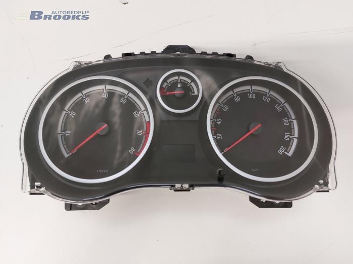 Odometer KM from a Opel Corsa D 1.4 16V Twinport 2011