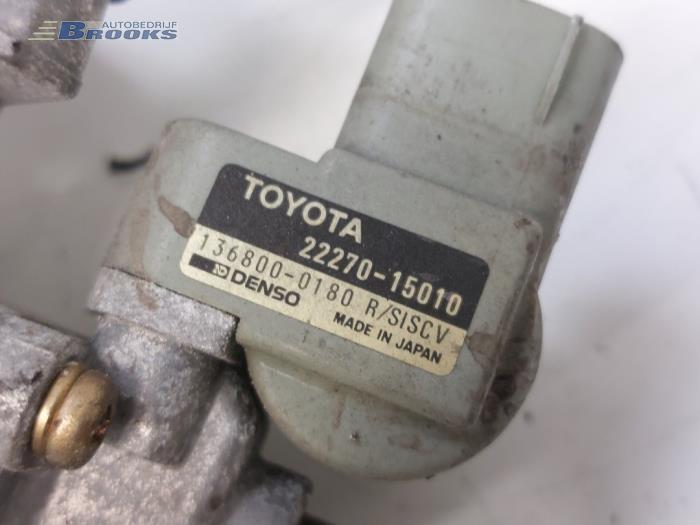 Drosselklappengehäuse van een Toyota Celica (T20) 1.8i 16V 1995