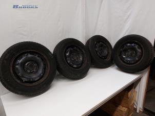 Used Set of wheels + tyres Volkswagen Polo IV (9N1/2/3) 1.4 TDI 80 Price € 125,00 Margin scheme offered by Autobedrijf Brooks