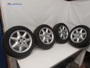 Used Sport rims set + tires Mercedes C (W203) 2.2 C-200 CDI 16V Price € 150,00 Margin scheme offered by Autobedrijf Brooks