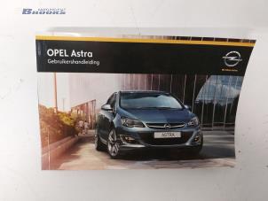 Używane Instrukcja Opel Astra J Sports Tourer (PD8/PE8/PF8) 1.6 CDTI 16V Cena € 20,00 Procedura marży oferowane przez Autobedrijf Brooks