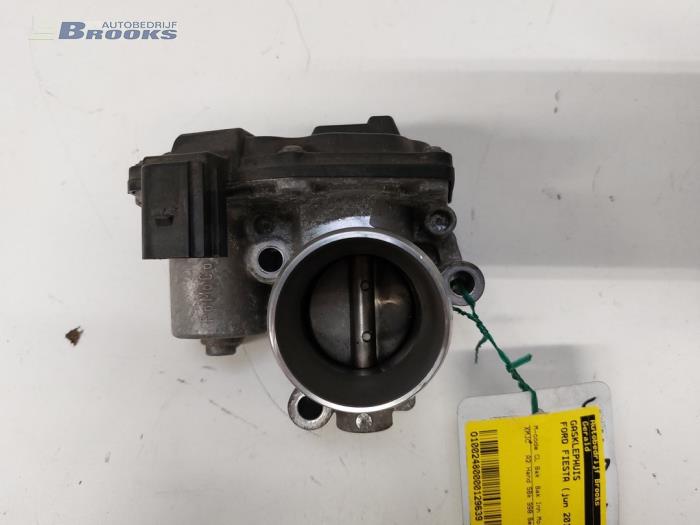 Gebrauchte Drosselklappengehäuse Ford Fiesta 6 (JA8) 1.0 Ti-VCT 12V 65 Preis € 15,00 Margenregelung angeboten von Autobedrijf Brooks
