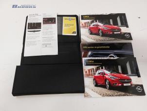 Usagé Livret d'instructions Opel Corsa E 1.0 SIDI Turbo 12V Prix € 25,00 Règlement à la marge proposé par Autobedrijf Brooks