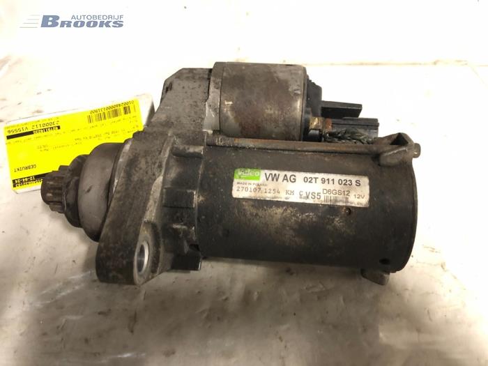Begagnade Startmotor Audi A3 Sportback (8PA) 1.6 FSI 16V Pris € 15,00 Marginaltabell erbjuds av Autobedrijf Brooks