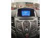 Radiobedienfeld van een Ford Fiesta 6 (JA8) 1.0 Ti-VCT 12V 65 2017