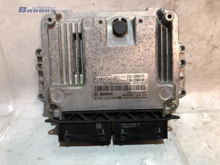 Used Engine management computer Ford Fiesta 6 (JA8) 1.0 Ti-VCT 12V 65 Price € 70,00 Margin scheme offered by Autobedrijf Brooks