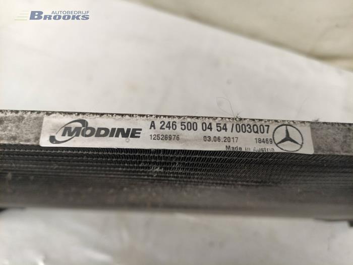Klima Kondensor van een Mercedes-Benz B (W246/W242) 1.5 B-180 CDI,d 16V 2017