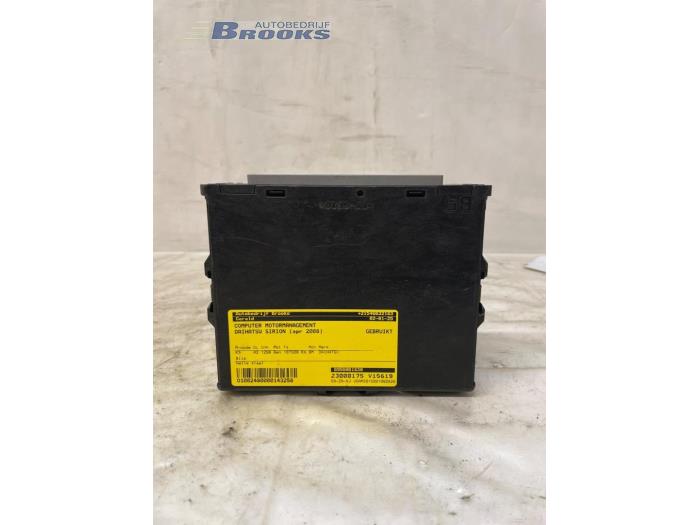 Used Engine management computer Daihatsu Sirion 2 (M3) 1.3 16V DVVT Price € 70,00 Margin scheme offered by Autobedrijf Brooks