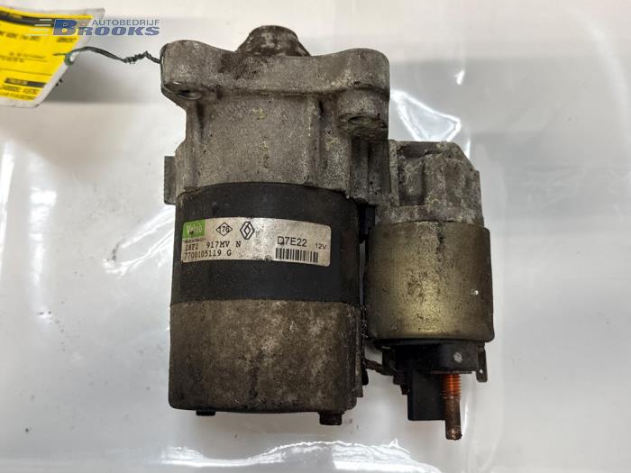 Used Starter Renault Scénic I (JA) 1.6 16V Price € 25,00 Margin scheme offered by Autobedrijf Brooks
