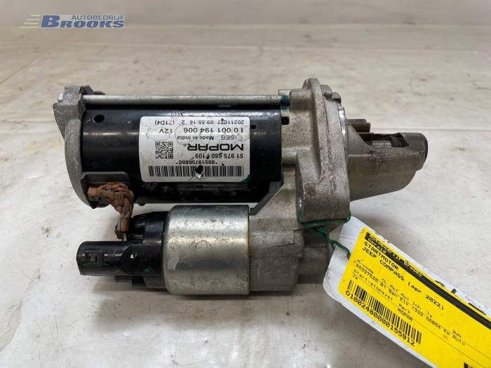 Gebrauchte Anlasser Jeep Compass II (MP) 1.3 4XE 240 16V 4x4 Preis € 100,00 Margenregelung angeboten von Autobedrijf Brooks