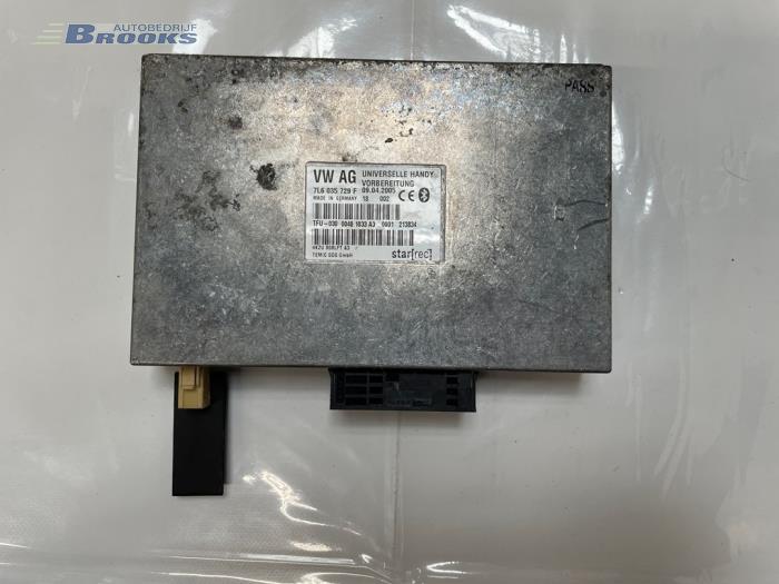 Begagnade Bluetooth-modul Volkswagen Touareg (7LA/7L6) 4.2 V8 40V Pris € 50,00 Marginaltabell erbjuds av Autobedrijf Brooks