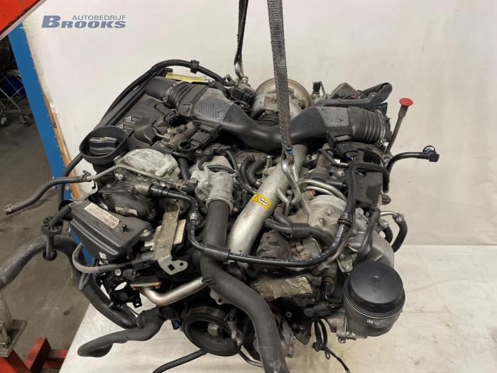 Engine from a Mercedes-Benz C (W204) 3.0 C-320 CDI V6 24V 2007