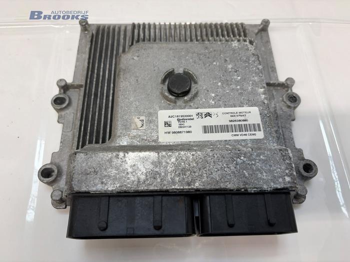 Used Engine management computer Citroen C4 Cactus (0B/0P) 1.2 PureTech 130 12V Price € 125,00 Margin scheme offered by Autobedrijf Brooks