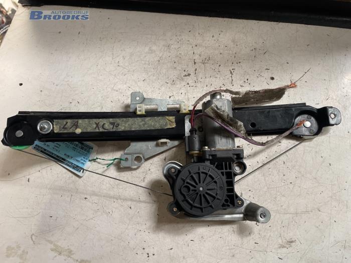 Door window regulator with motor