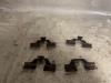 Rear brake pad from a Peugeot 307 (3A/C/D) 2.0 HDi 90 2003