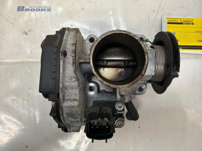 Gebrauchte Drosselklappengehäuse Chevrolet Matiz (M200) 1.0 Preis € 15,00 Margenregelung angeboten von Autobedrijf Brooks
