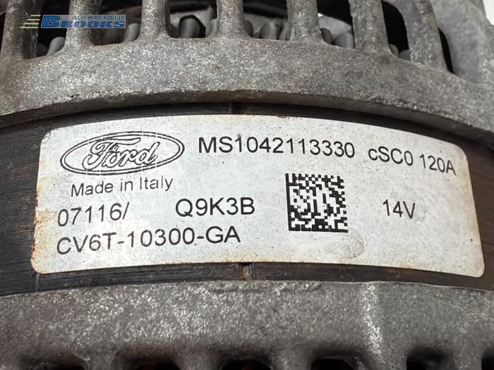 Dynamo d'un Ford Focus 3 1.0 Ti-VCT EcoBoost 12V 125 2016