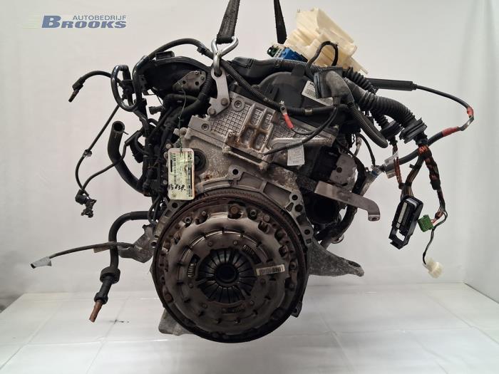 Motor van een BMW 1 serie (E81) 118d 16V 2009