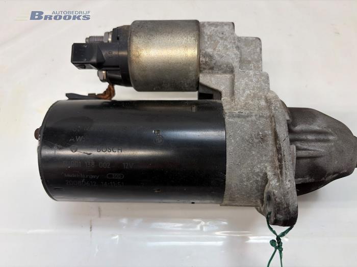 Begagnade Startmotor BMW 3 serie Touring (E91) 320i 16V Pris € 15,00 Marginaltabell erbjuds av Autobedrijf Brooks
