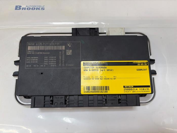 Used Computer, miscellaneous BMW 6 serie (F12) 650i V8 32V Price € 50,00 Margin scheme offered by Autobedrijf Brooks