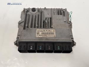 Engine management computer from a Audi A6 Avant (C8) 3.0 V6 24V 55 TFSI Mild Hybrid Quattro 2019