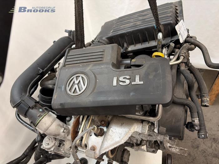 Motor van een Volkswagen Golf VII (AUA) 1.4 GTE 16V 2015