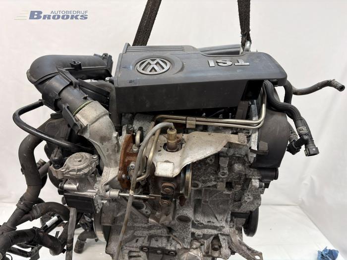 Motor van een Volkswagen Golf VII (AUA) 1.4 GTE 16V 2015