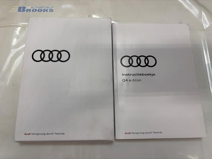 Używane Instrukcja Audi Q4 (F4B) 45 e-tron quattro 82 kWh Cena € 25,00 Procedura marży oferowane przez Autobedrijf Brooks