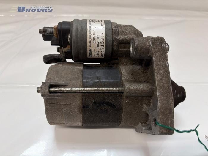 Begagnade Startmotor Opel Crossland (X) 1.2 12V Pris € 15,00 Marginaltabell erbjuds av Autobedrijf Brooks