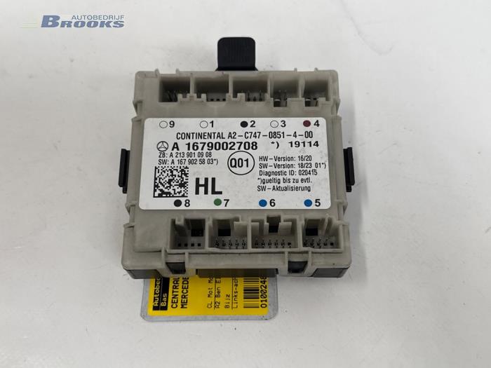 Usados Módulo de cierre centralizado Mercedes GLE (V167) 450 EQ Boost 3.0 24V 4-Matic Precio € 30,00 Norma de margen ofrecido por Autobedrijf Brooks
