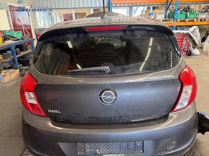 Begagnade Baklucka Opel Karl 1.0 12V Pris € 150,00 Marginaltabell erbjuds av Autobedrijf Brooks