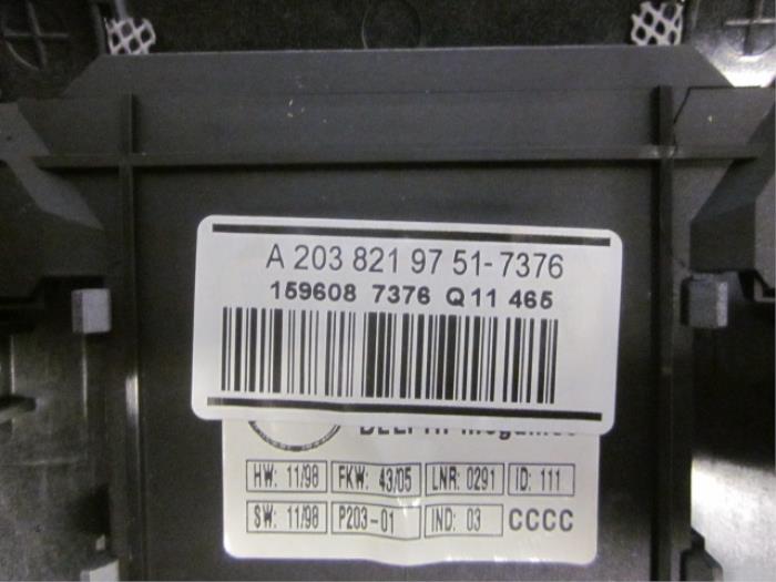 Begagnade Sensor (övriga) Mercedes C (W203) 2.2 C-200 CDI 16V Pris € 25,00 Marginaltabell erbjuds av Autobedrijf Brooks