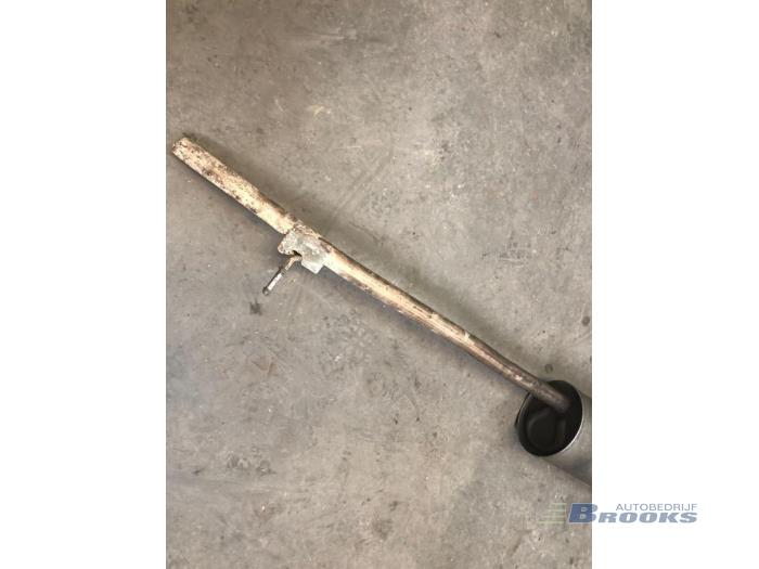 Exhaust rear silencer from a Dacia Logan Pick-up (US) 1.5 dCi 2010