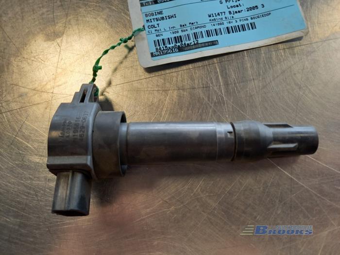 Usados Bobina Mitsubishi Colt (Z2/Z3) 1.3 16V Precio € 5,00 Norma de margen ofrecido por Autobedrijf Brooks